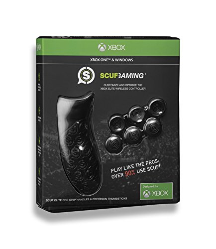 SCUF Gaming Elite Precision Thumbsticks i Pro Grip ručke - Black - samo kompatibilno s Xbox One Elite Wireless Controller [Xbox_one]