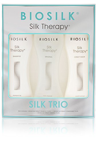 Biosilk svilena terapija Trio Unisex 7 oz Silk terapija šampon, kondicioniranje svile od 7 oz, terapija od 7 oz i svile originalno