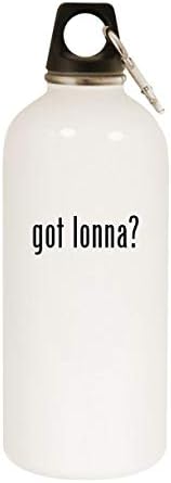 Proizvodi Molandra su dobili Lonna? - 20oz boca bijele vode od nehrđajućeg čelika s karabinom, bijelom