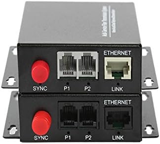 Guantai 2 kanali PCM glasovno telefonski vlaknasti optički medijski pretvarači s Ethernet 1Pair