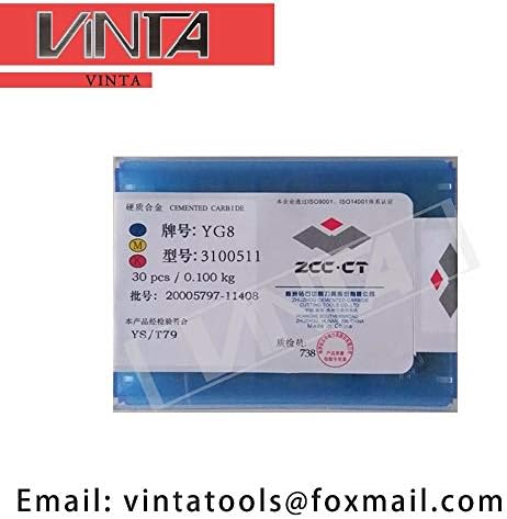 FINCOS 30 kom./lot 3100511 YG6/ YG8/ YW1/ YW2/ YT5/ YT14/ YT15 Твердосплавные zavarivanje ploča CNC - : YW1)