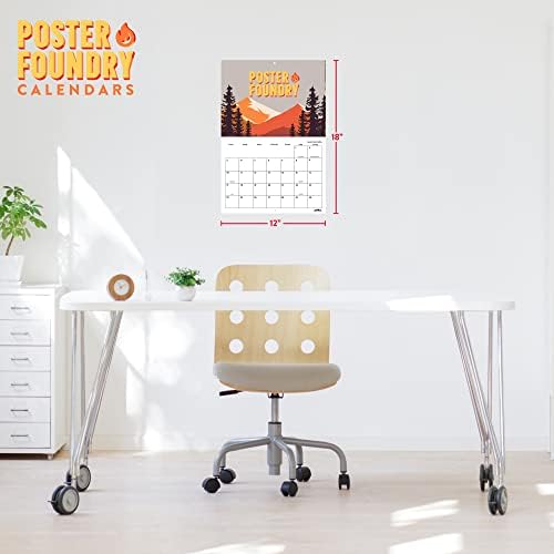 Mjesečni zidni kalendari Mali princ kalendari letit francuski pisac Antoine Saint Exupery Veliki planer 24 mjeseca - Puni 2023 Pišite