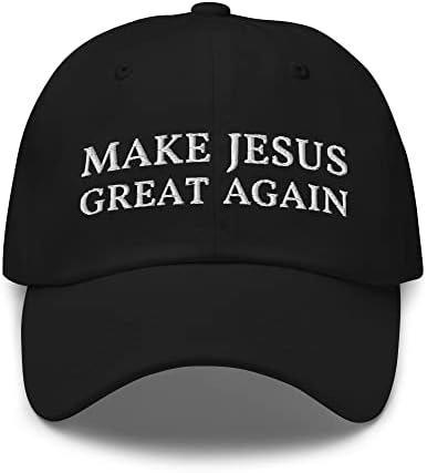 Ponovo učiniti Isusa Opet tata šešir - smiješna religiozna vezena kapica - dar za kršćane
