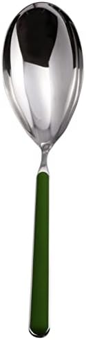 Mepra AZC10V61143 Fantasia Risotto Spoon-[Pack od 48], Green, 27,7, Sigurni pribor za pranje posuđa od nehrđajućeg čelika
