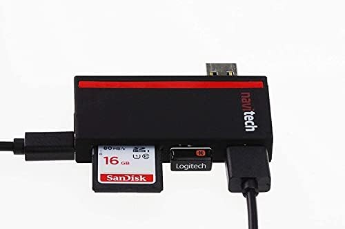 Laptop / tablet Navitech 2 u 1 USB 3.0 / 2.0 hub-adapter / ulaz Micro USB uređaj za čitanje kartice SD / Micro SD kartica je Kompatibilan