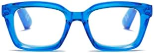 Naočale za čitanje od MBP-A do MBP-a prevelike četvrtaste opružne šarke koje blokiraju plavo svjetlo modne naočale za čitanje za žene