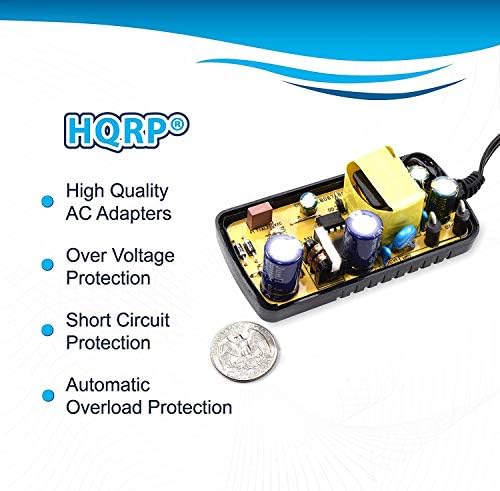 HQRP AD Adapter za brzi punjač radi s Gogroove Sonaverse BX, Bluesync BX, Sonaverse BXL, AYL sustav za bežični zvučnici Sonaverse-Bx