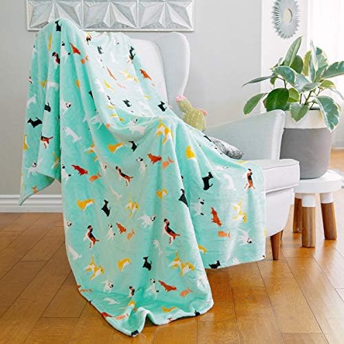 Avafort Velvet Plush Home Fleece bacajte pokrivač za kauč na kauč, topli elegantni nejasni flanel pokrivač za dijete odraslih ili kućnog
