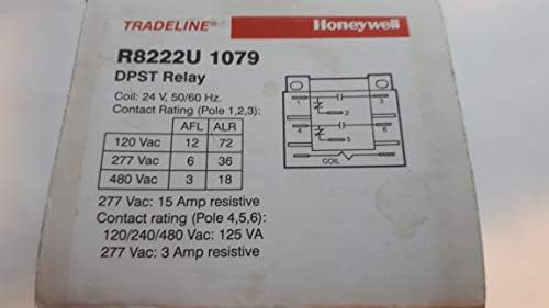 Honeywell R8222U1079 24 VAC Opći namjena relej s DPST -om