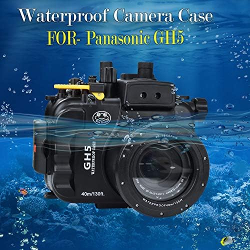 Morske žabe za Panasonic GH 5 130ft/40M Pod vodnim ronjenjem kamere vodootporno kućište