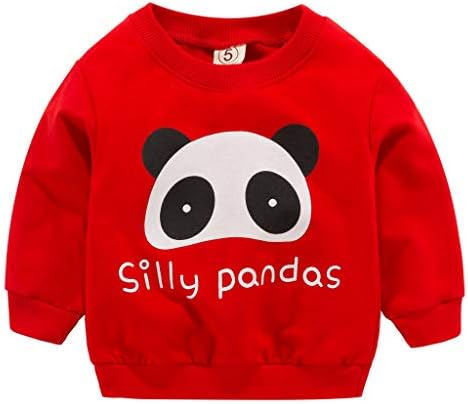 Zhichuang Toddler Kid Dječak Dječak Odjeća Crtana majica s dugim rukavima Tops Tops Kids Fall Winter Outrewear