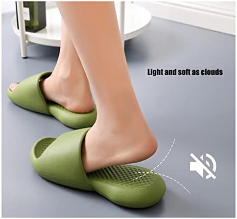 Japanke za žene i muškarce, Eva neklizajuće kupaonske papuče s debelim dnom s otvorenim prstima, unutarnje i vanjske papuče s jastucima