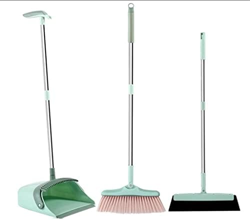 BKDFD 1 Set mekane metle i prašine kombinacije čišćenja metle zagušeni alat za čišćenje poda