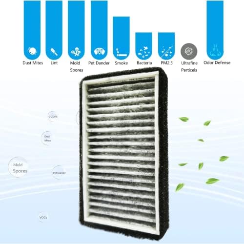 Zamjena filtera za pročišćavanje zraka od 4 kom kompatibilnih s 4 kom.