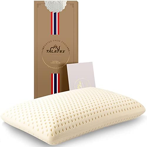 Talatex talalay prirodni premium jastuk lateksa, pomaže u ublažavanju tlaka, bez memorijske pjene kemikalije, savršen paket najbolji