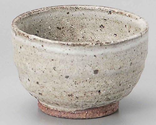 Mikage 2.6inch Set 2 sake šalice sive keramike napravljene u Japanu