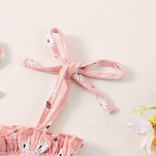 Malicine bebe djevojke Ljeto novorođeno cvjetno penjačko odijelo Romper Bodysuit nadmašuje odjeću za modnu dječačku odjeću