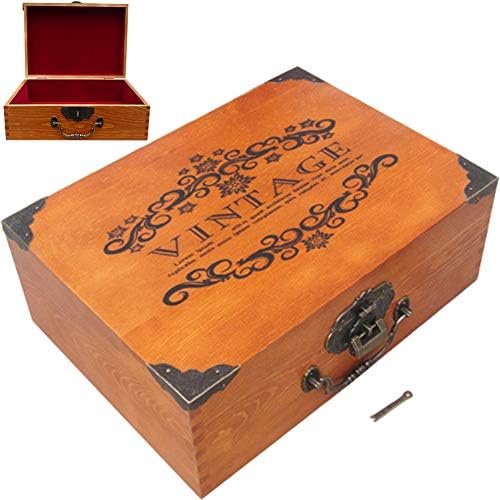 Creation Core 13.0 x9.4 x4.4 x4.7 drvena kutija za blagajnu kutije za spremanje karata za odlaganje nakita Zbirka poklona i ukrašavanja