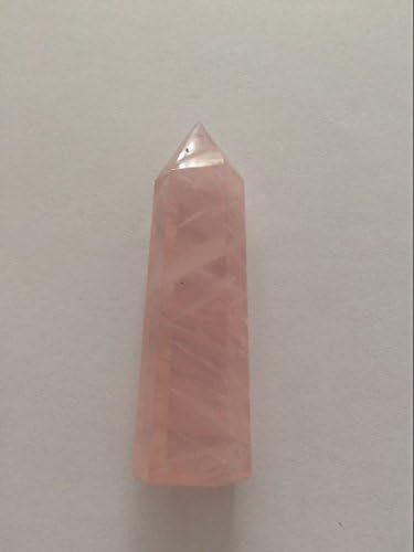 4-5cm. 6 Faceted Reiki Chakre Meditativna terapija Natural Crystal Point Wands, Dream Amethist Crystal, Rose Quartz Crystal Wand, Clear