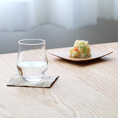 Aderia B-5427 Staklena čaša, čaša, staklo za okus, 7,8 fl oz, set od 3, staklo japansko sake, sake staklo, sake šalica, napravljeno