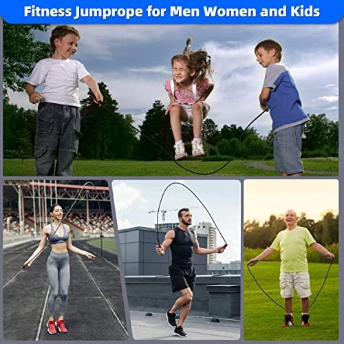 Uže za skakanje podesivo uže za fitness uže za skakanje za muškarce ženski poklon jedno uže za otpor uže za djecu s kugličnim ležajevima