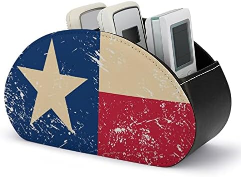 Državni upravljač daljinskog upravljača Texas State Flag s 5 odjeljaka TV daljinski organizator kutija za pohranu medija za grijanje