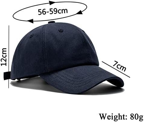 Klasična jednobojna pamučna bejzbolska kapa niskog profila za tatu kamiondžiju klasična podesiva kapa za golf i tenis jednostavna vanjska