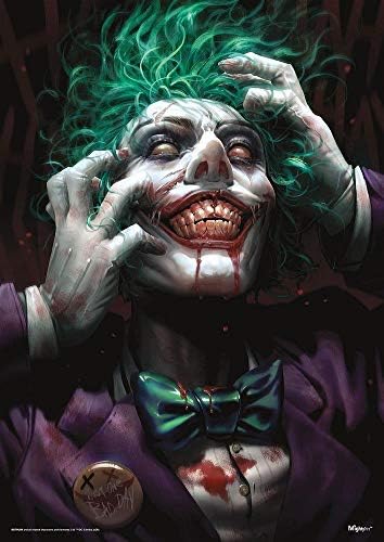 Moćni DC Comics - Joker - DCOUDED - ZOMBIE ATTATK - izdržljivi 17 ”x 24 zidna umjetnost - nije napravljena od papira - službeno licencirana
