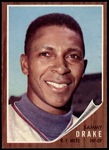 1962. Topps 162 NRM Sammy Drake New York Mets VG/EX METS