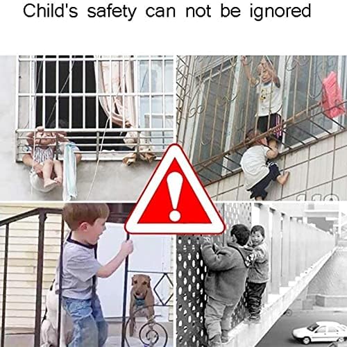 AWSAD Nylon uže stepenice Neto 6 mm konop debeli dom vanjski balkon za zaštitu Djeca sigurnosna mreža od vrtića protiv pada boja: 8