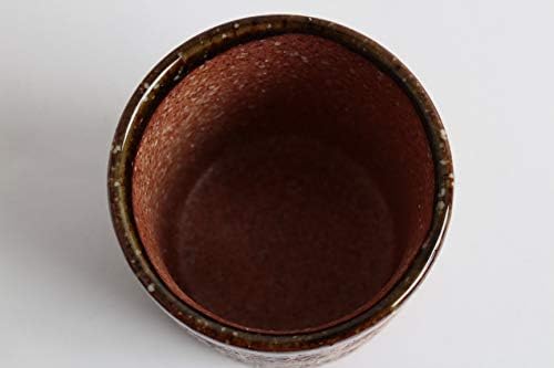 Mino Ware japanska keramika Sushi Yunomi Chawan čaj čaj Sedam sretnih bogova Brown Made in Japan Yay039