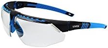 Uvex S2870HS Avatar Podesive sigurnosne naočale s Hydroshield anti-maglom premazom, standardni, plavi/crni