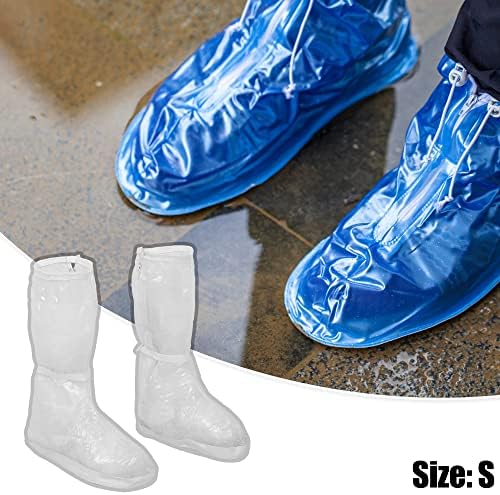 Vocoste 1 par vodootporni poklopac cipela, kišne cipele za višekratnu upotrebu pokriva ne klizanje kišne čizme za cipele zaštitni zaštitnik,