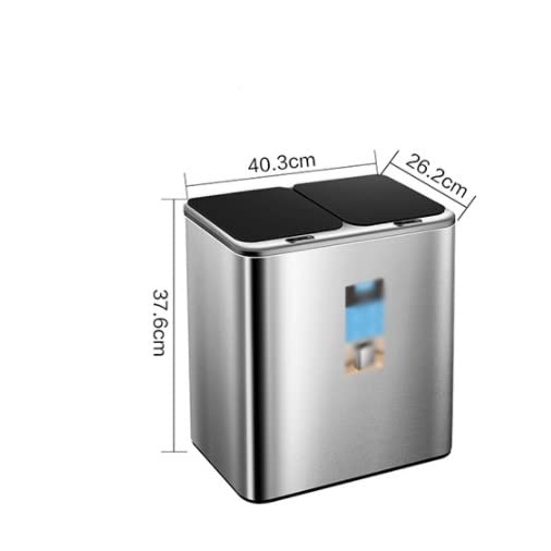 Inteligentna kuhinjska kanta za smeće s dvostrukim velikim odvajanjem suhog i mokrog smeća automatsko skladištenje u kuhinji