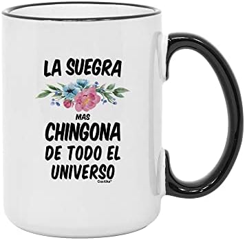 CASIKA RAGALO PARA SUGRA. Pokloni za svekrvu na španjolskom. La Suegra Mas Chingona de Todo El Universo Caffe Cup. Regalos para cumpleaños.