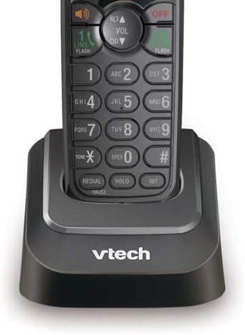 VTECH DS6101-11 DECT 6.0 2-line pomoćni telefon bežični telefon, crni