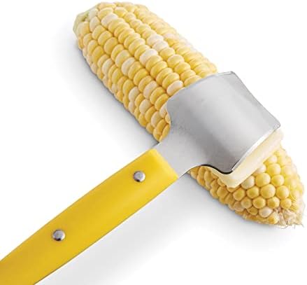 Kuhinjski nož za kukuruzno ulje, 6,69 inča, 1,69 inča, žuti
