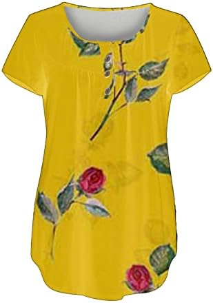 Donje rublje za Žene Ležerne ljetne ženske majice kratkih rukava labave Ležerne Ženske majice za žene ljetne