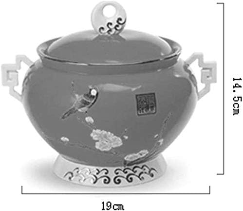 Haieshop urn za pse pepeo gnualna urna ljudska srednja i velika memorijalna urna ručno izrađena keramika čuvanje 0927