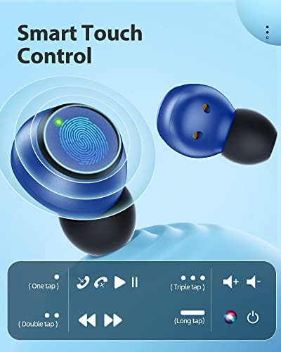 Kovon bežični uši za uši nadograđene 5,3 slušalice s futrolom za punjenje LED napajanja IPX7 vodootporni uši pupoljci u ušima s mikrofonima
