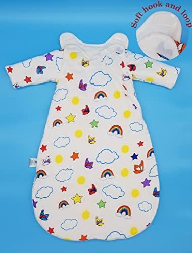 Buba za spavanje i pokrivač za spavanje | Beba: 6-18 mjeseci | organski pamuk | 1.5 Tog | Primarni i sekundarni oblici boja |