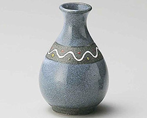 Val plave glazure 3.1inch set 2 sake carafes plave keramike napravljene u Japanu
