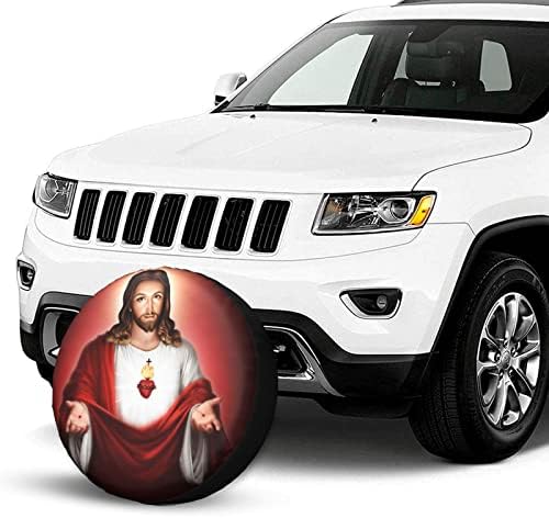 Sveto srce Isusove gume pokriva zaštitu od sunca UV zaštitna zaštita za zaštitu kotača za zaštitnicu kamiona za zaštitu kamiona