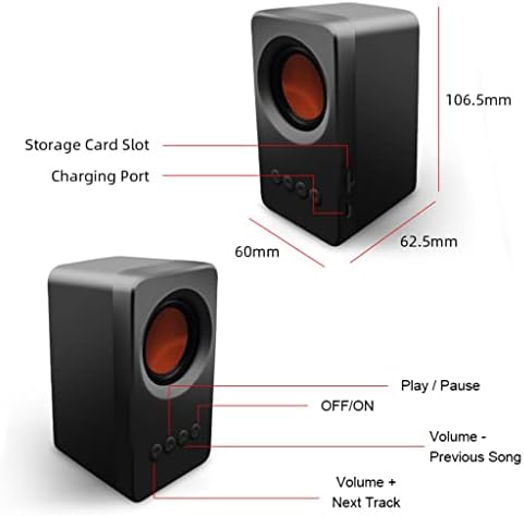 CLGZS zvučnici stupac prijenosni mini zvučnik 3d stereo računalni subwoofer zvučnik usb mp3 tf fm radio