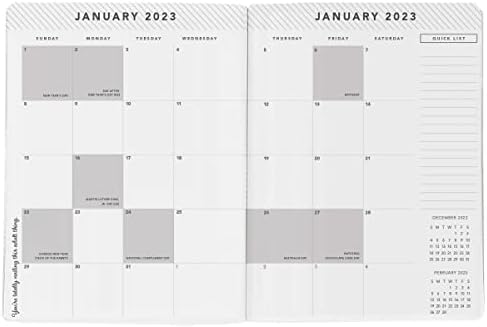 Grafički vinilni plan | 14 -mjesečni organizator, srpanj 2022. - kolovoz 2023. | Tjedni i mjesečni raširi | Popis planera i obaveza