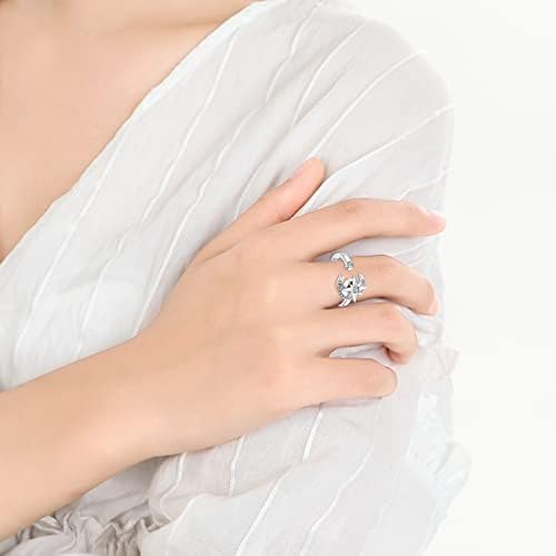 Sigurnosni prstenovi za žene personalizirani modni svestrani rotirajući podesivi alarmi za ublažavanje pritiska