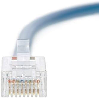 InstallPardParts (100 pakiranja Ethernet Cable CAT6 CABEL UTP NONOOTED 6 FT - BLUE - Professional Series - 10Gigabit/SEC Network/BESPLATNI