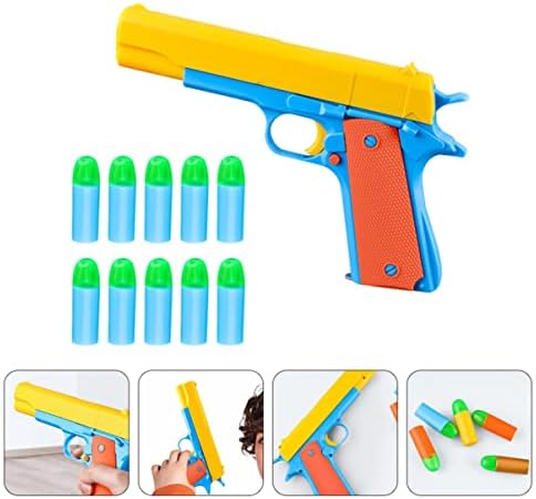 1 set igračaka za pucanje u različitim bojama.