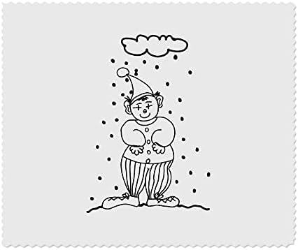 Azeeda 2 x 'Clown & Rain Cloud' Objektiv/naočale za čišćenje krpa