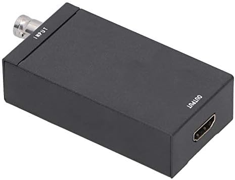 ASHATA Z21 3G SDI TO HDMI CONVERTER, HDMI u SDI Converter Adapter, 1080p Ponovni video adapter za visoke razlučivosti lagan i prijenosni